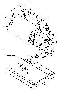 Part Location Diagram of 5810-72 Kenmore Tube 5810-72