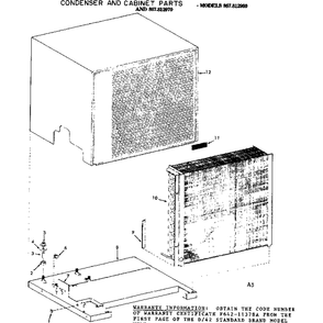 Part Location Diagram of 705192 Whirlpool Wire, blue
