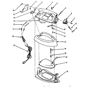 Part Location Diagram of 00610402 Bosch SWITCH