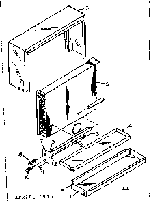 Part Location Diagram of 1901-156 Kenmore Retaining ring