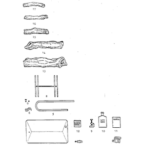 Bp22n-5mks Diagram and Parts List for BP22N-5MKS  Kenmore Fireplace & Insert