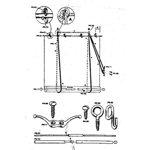 Headrod -61604 Diagram and Parts List for 61995  Kenmore Mosquito Control