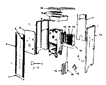 Jacket parts and accessories Diagram and Parts List for 229961780  Kenmore Water Heater