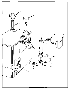 Part Location Diagram of 103251 Kenmore Boiler Circulation Pump 103251