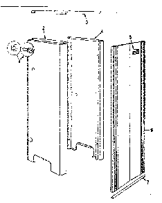 Boiler jacket extension Diagram and Parts List for 22994135  Kenmore Water Heater