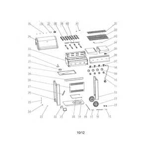 Part Location Diagram of 40800034 Kenmore Bezel Knob