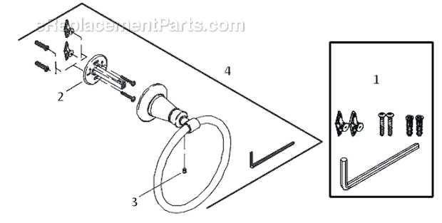 Page A Diagram and Parts List for K-11057  Kohler Engine
