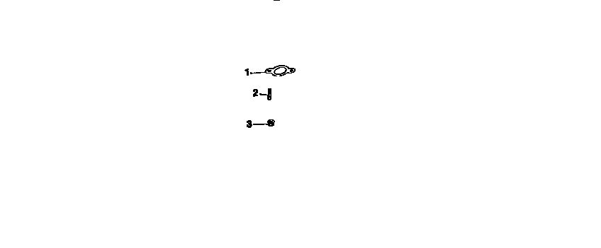 Exhaust Diagram and Parts List for CV18S-61555  Kohler Engine