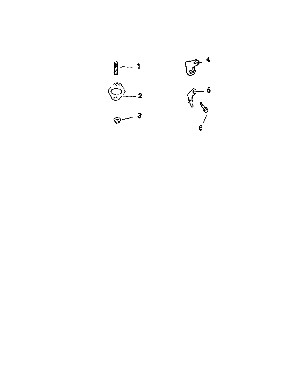 Exhaust Diagram and Parts List for CV15S-PS41526  Kohler Engine