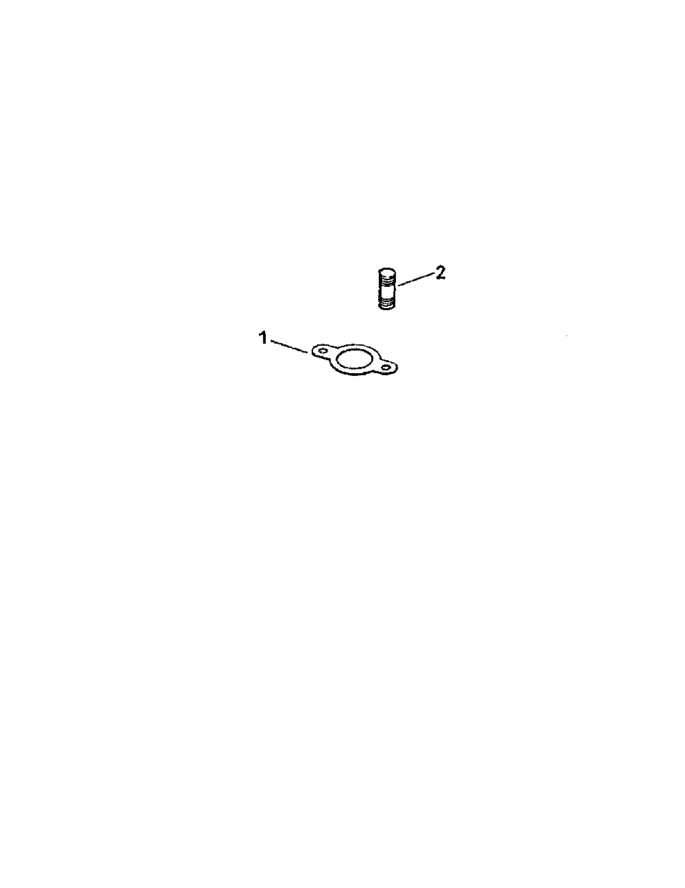 Exhaust Diagram and Parts List for CV674-75574  Kohler Engine
