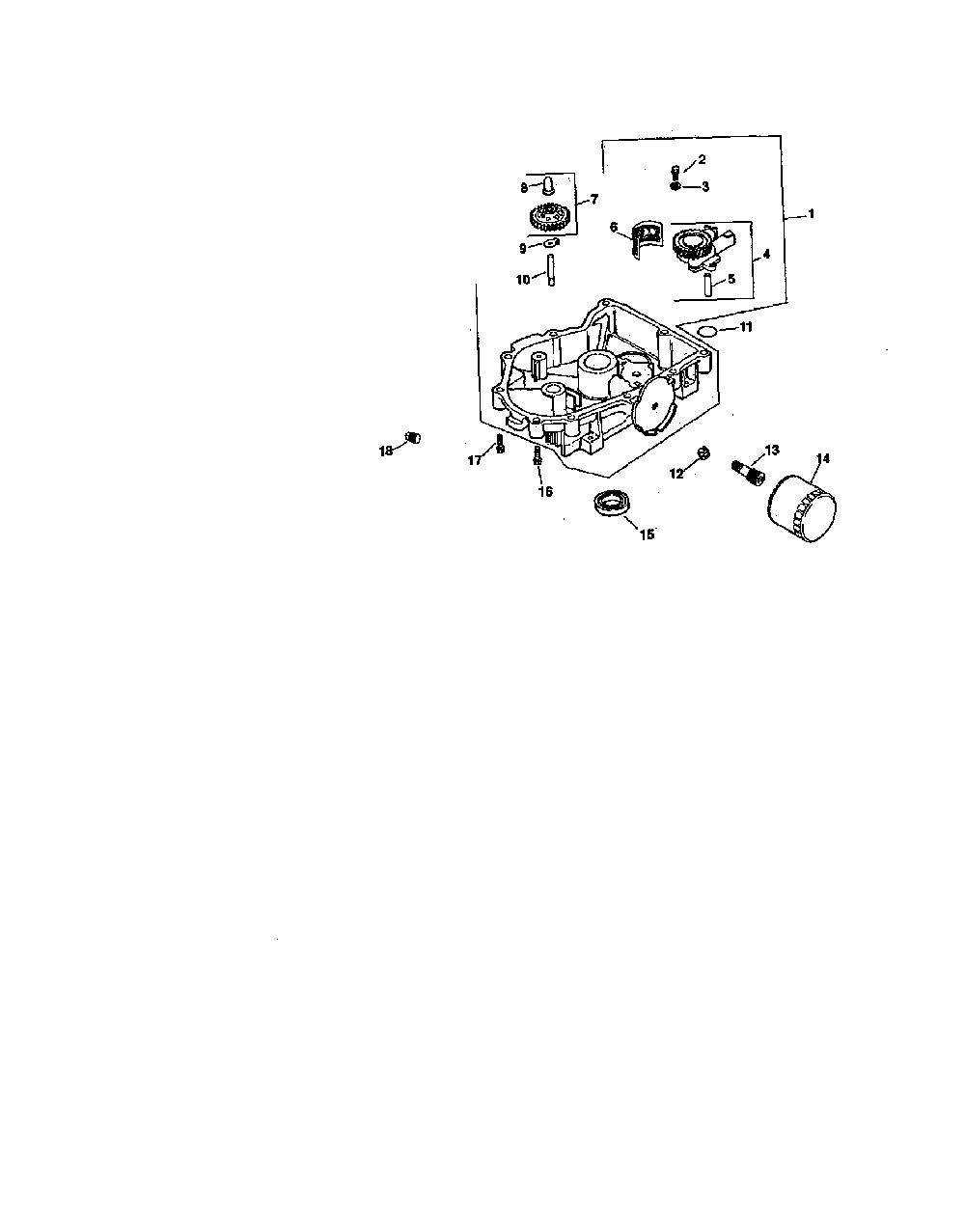 Oil pan/lubrication Diagram and Parts List for CV624S-65577  Kohler Engine