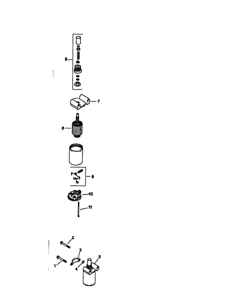 Starting System Diagram and Parts List for CV22S-67551  Kohler Engine