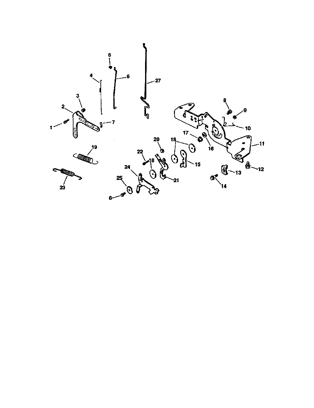 Engine controls Diagram and Parts List for CV730S-0017  Kohler Engine