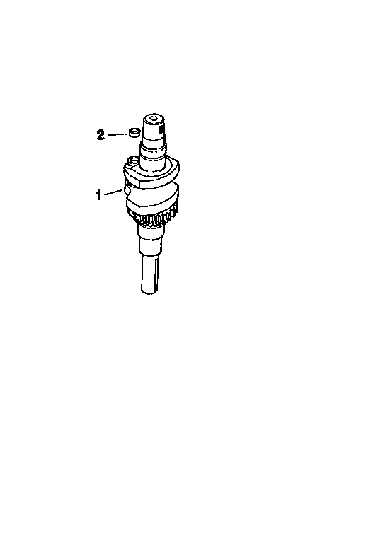 Crankshaft Diagram and Parts List for CV15S-41519  Kohler Engine