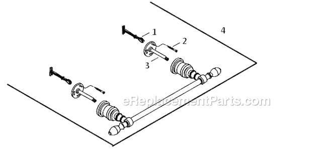 Page A Diagram and Parts List for K-6816-B  Kohler Engine