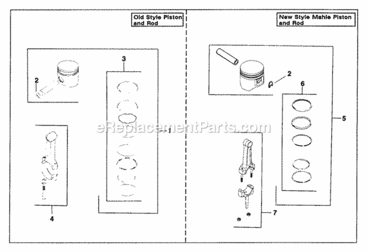 Page U Diagram and Parts List for 36397  Kohler Engine