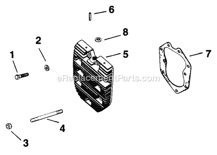 Page F Diagram and Parts List for 36397  Kohler Engine
