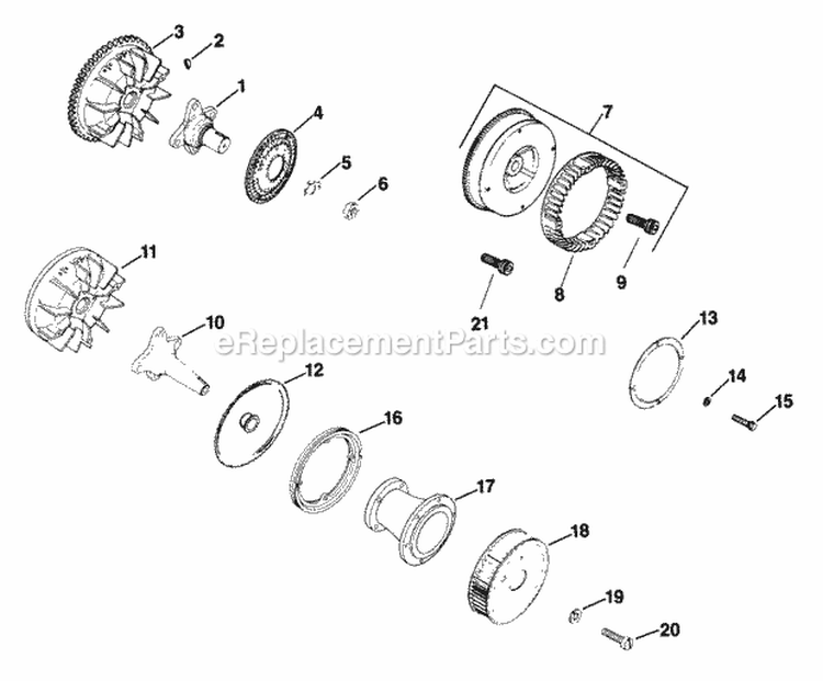 Page I Diagram and Parts List for 36397  Kohler Engine