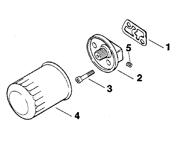 Oil filter - group 29 Diagram and Parts List for MV16QS-56516  Kohler Engine