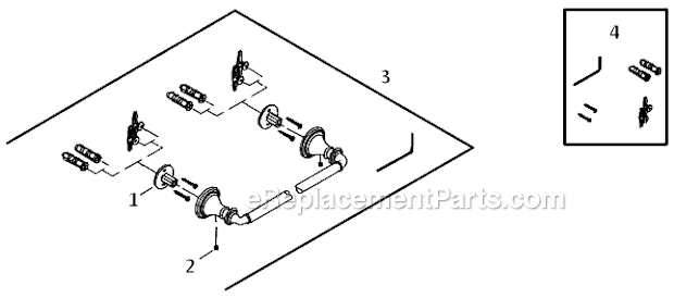 Page A Diagram and Parts List for K-10550  Kohler Engine