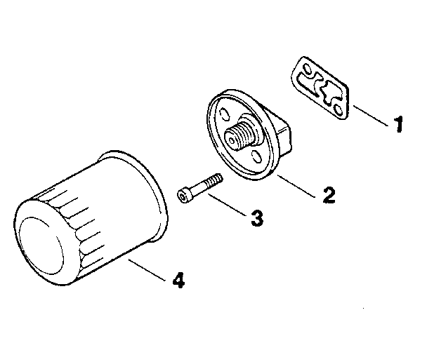 Oil filter - group 29 Diagram and Parts List for MV20S-57514  Kohler Engine