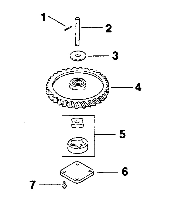 Oil pump - group 25 Diagram and Parts List for MV20S-57514  Kohler Engine