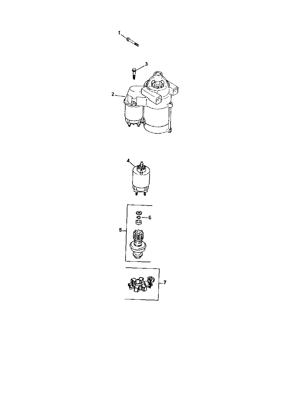 Starting system Diagram and Parts List for CV674-75574  Kohler Engine