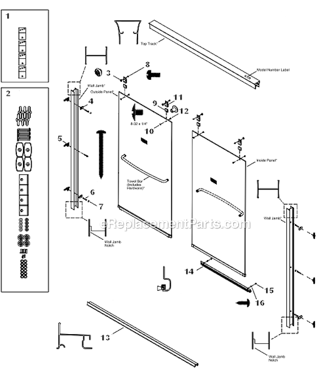 Page A Diagram and Parts List for K-R702206-L  Kohler Engine