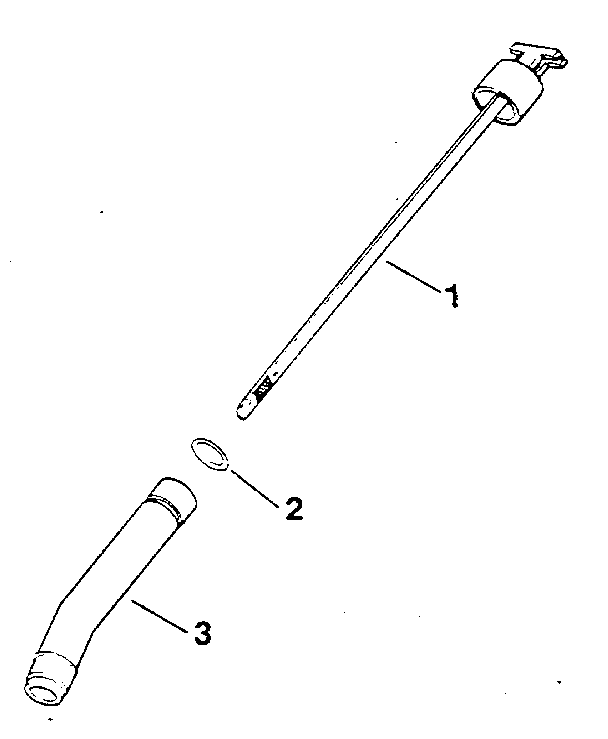 Group 10 dipstick Diagram and Parts List for MV8-301500  Kohler Engine