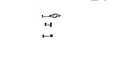 Exhaust Diagram and Parts List for CV20S-65534  Kohler Engine