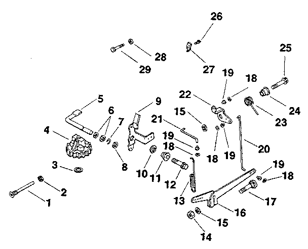 Governor - group 17 Diagram and Parts List for MV16QS-56516  Kohler Engine