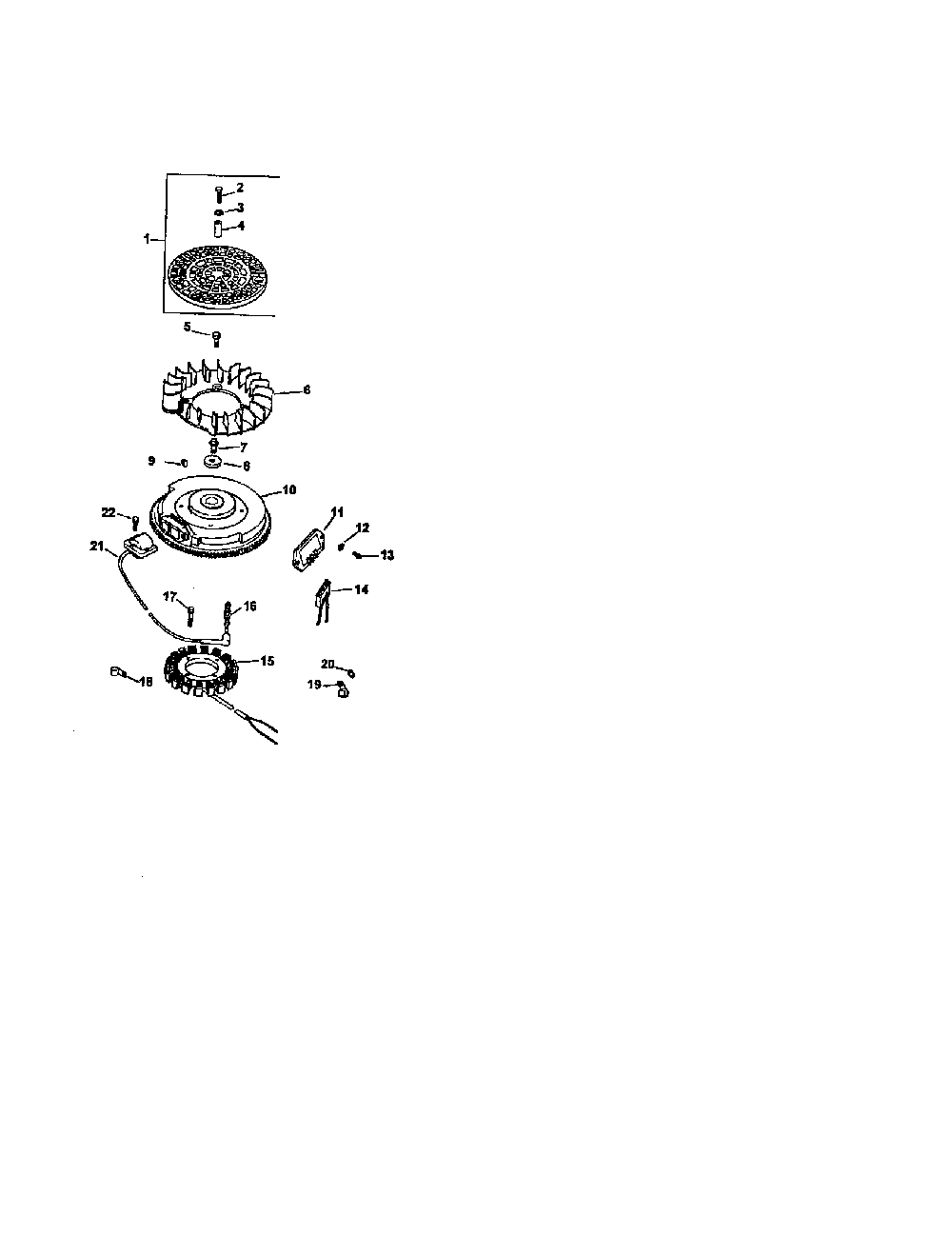 Ignition/electrical Diagram and Parts List for CV624S-65577  Kohler Engine