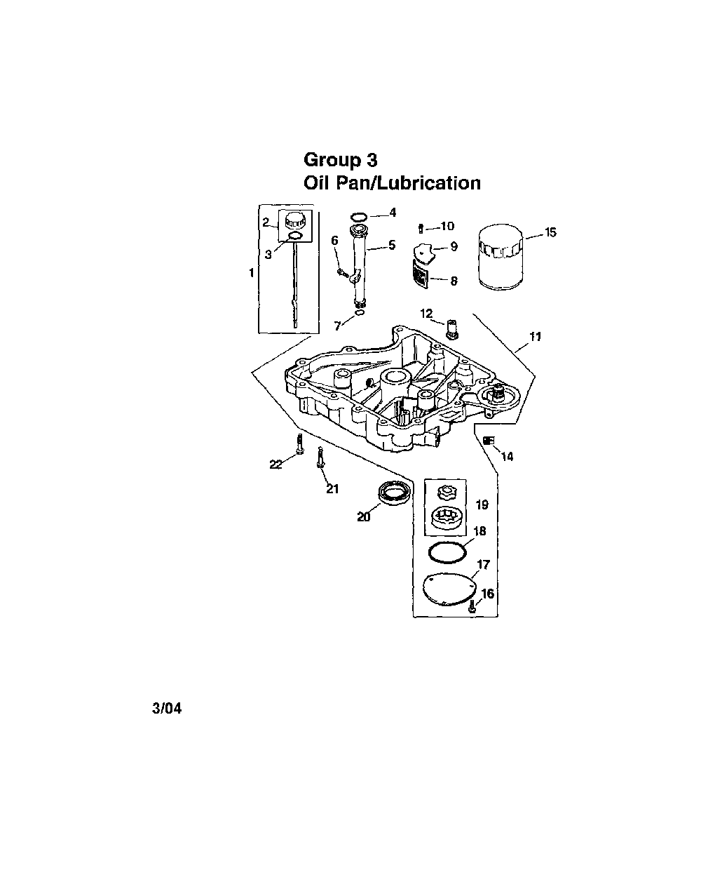 Oil pan/lubrication Diagram and Parts List for CV492S-PS-27531  Kohler Engine