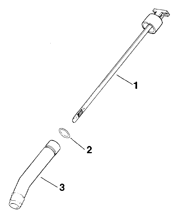 Dipstick - group 10 Diagram and Parts List for M8ST-301549  Kohler Engine