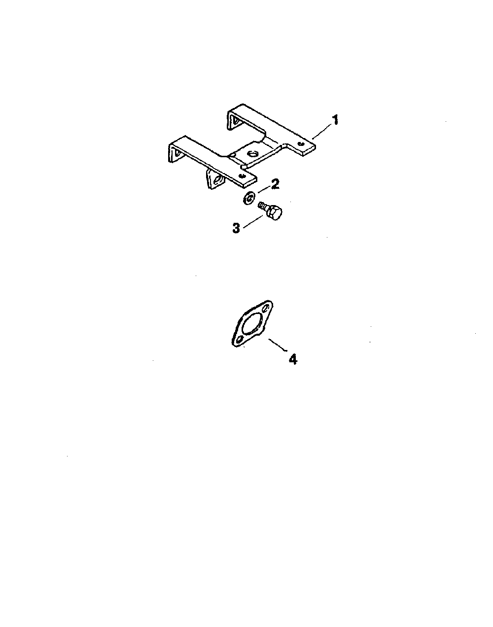 Exhaust Diagram and Parts List for MV18-PS58560  Kohler Engine