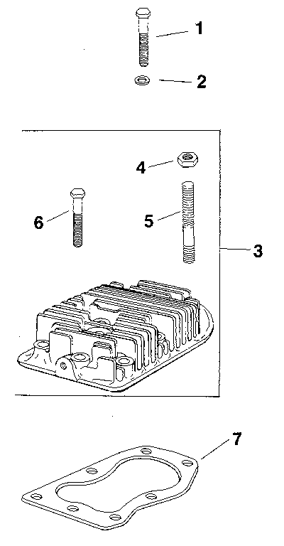 Cylinder head - group 9 Diagram and Parts List for M8ST-301549  Kohler Engine