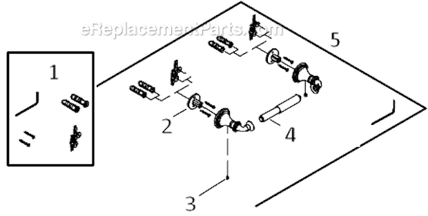 Page A Diagram and Parts List for K-10554  Kohler Engine