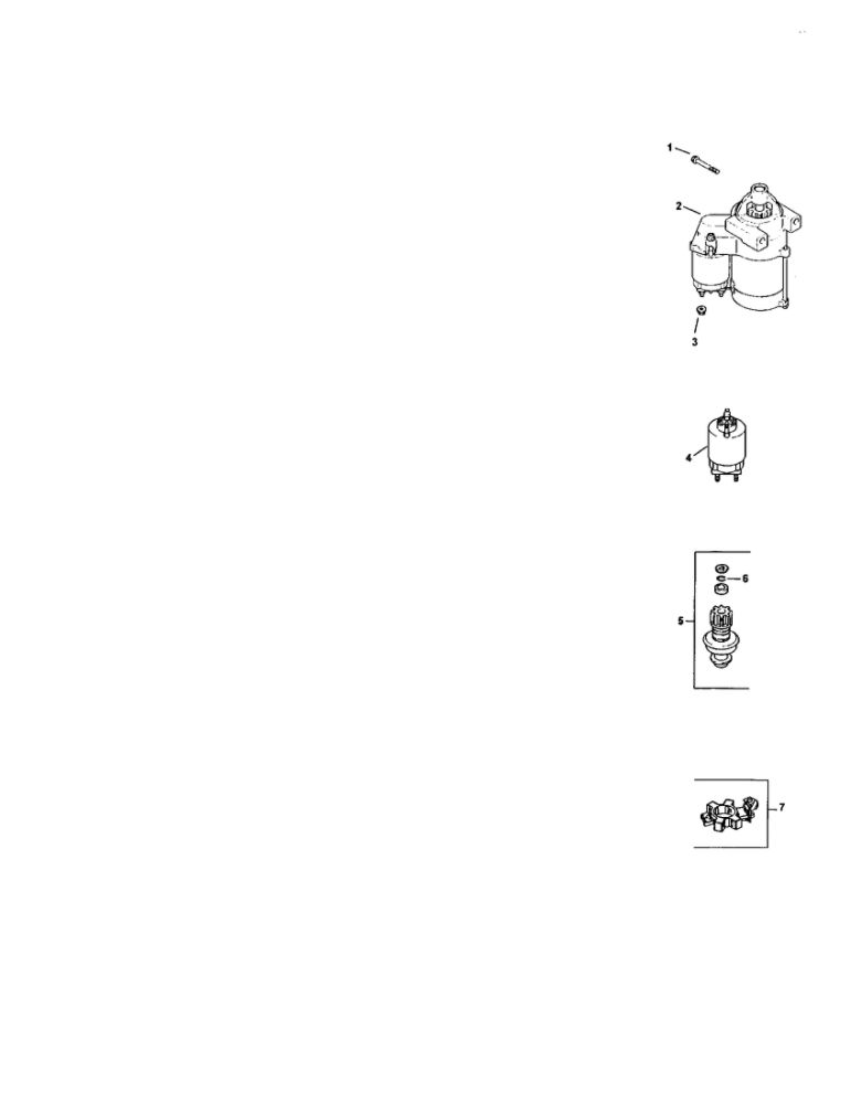 Starting System Diagram and Parts List for CV22S-67555  Kohler Engine