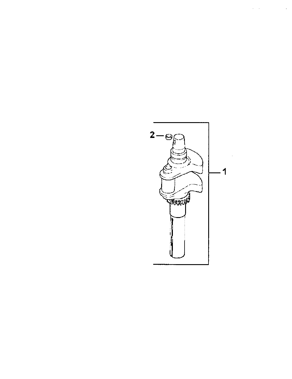 Crankshaft Diagram and Parts List for CV624S-65596  Kohler Engine