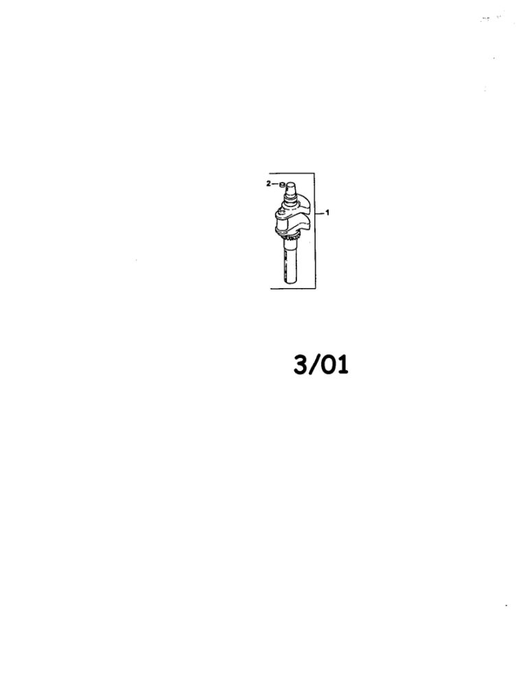 Crankshaft Diagram and Parts List for CV22S-67555  Kohler Engine