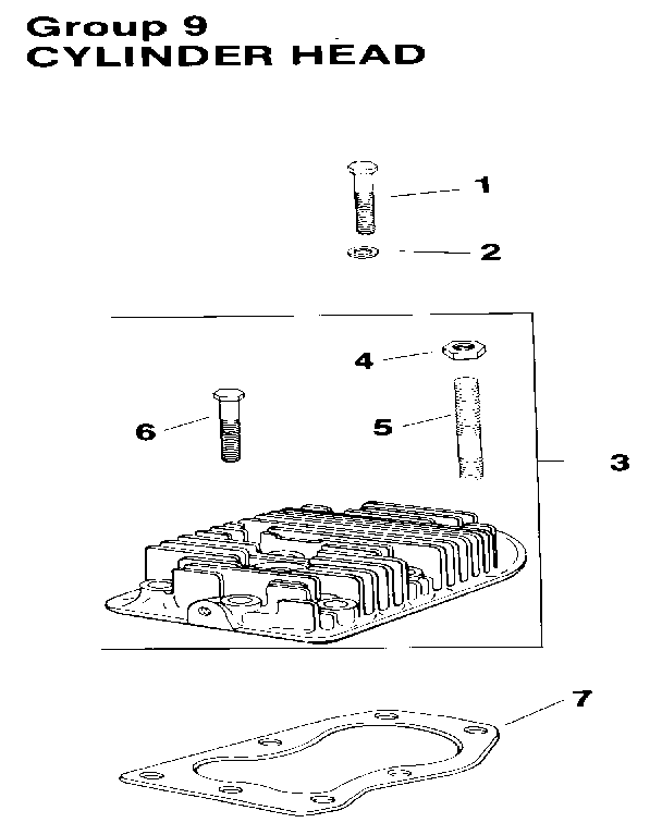 Cylinder assembly Diagram and Parts List for M8ST-301609  Kohler Engine
