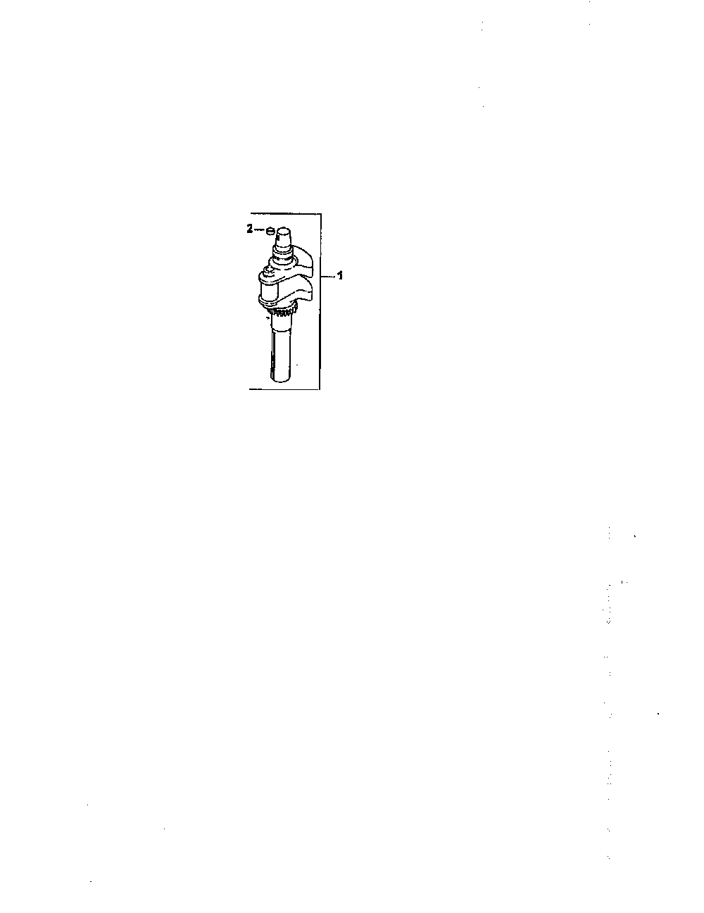 Crankshaft Diagram and Parts List for CV20S-65551  Kohler Engine