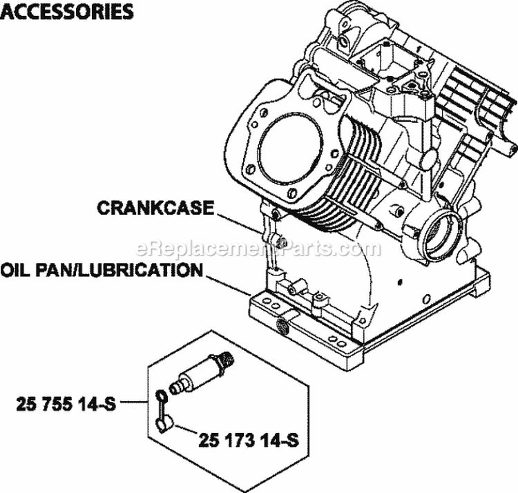 Page A Diagram and Parts List for CH1000-0012  Kohler Engine