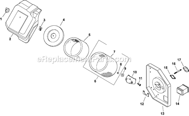 Page A Diagram and Parts List for CH11-16118  Kohler Engine
