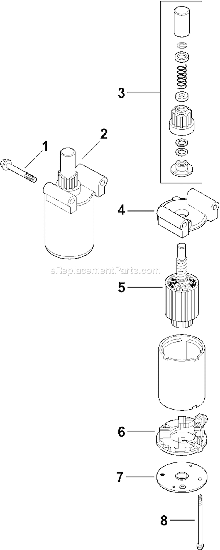 Page L Diagram and Parts List for CH11S-16147  Kohler Engine