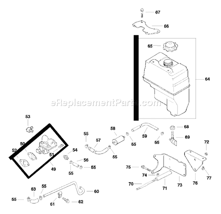 Page I Diagram and Parts List for CH11-1630  Kohler Engine