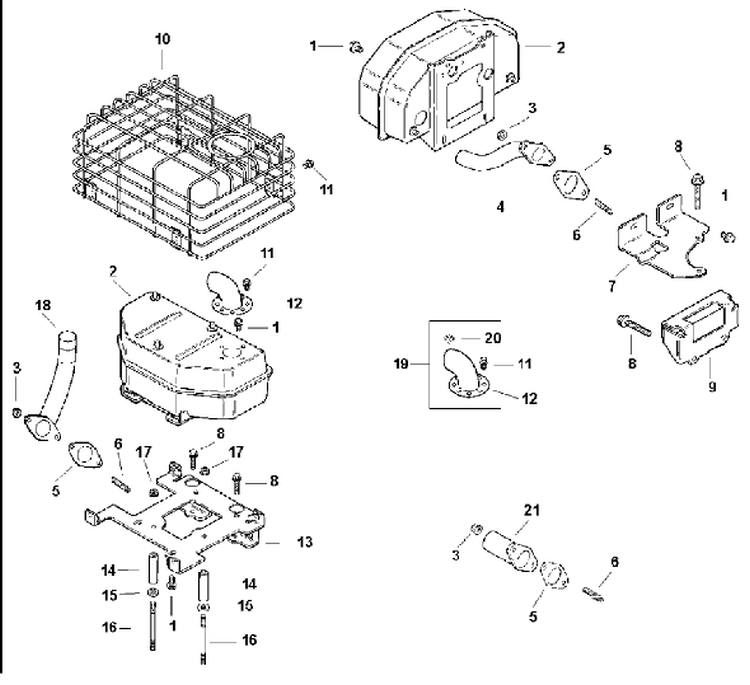 Page G Diagram and Parts List for CH125T-1927  Kohler Engine