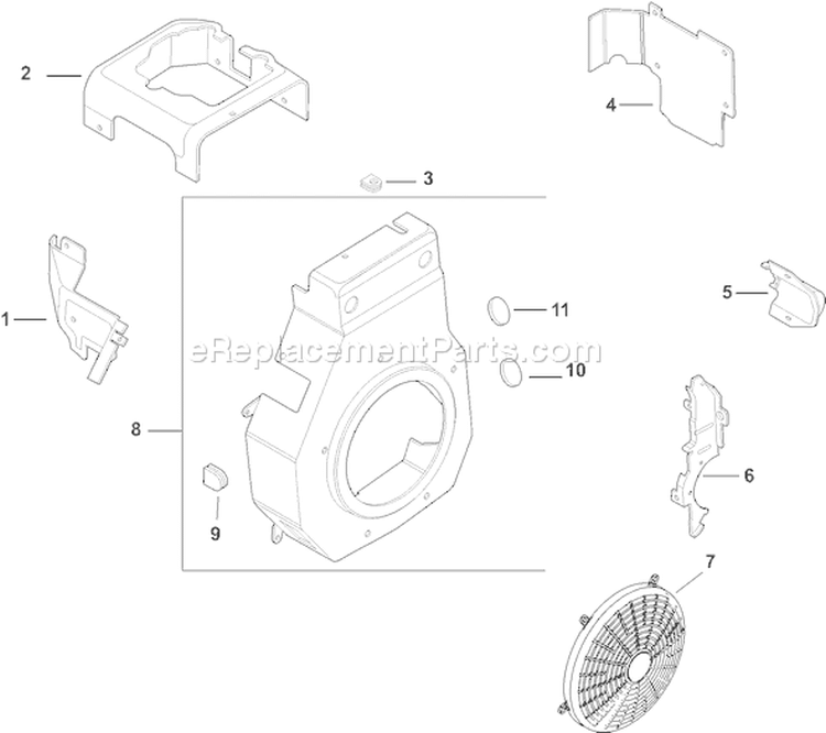 Page B Diagram and Parts List for CH13S-22528  Kohler Engine