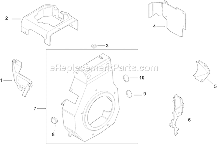 Page B Diagram and Parts List for CH13S-22534  Kohler Engine