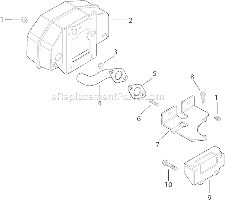 Page G Diagram and Parts List for CH13ST-22512  Kohler Engine